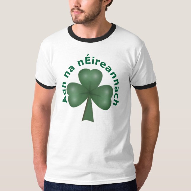 Tur av det irländskt (Gaelic) Tee Shirt (Framsida)