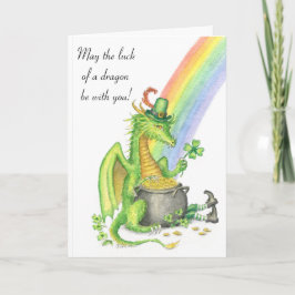 Tur av ett drakekort kort