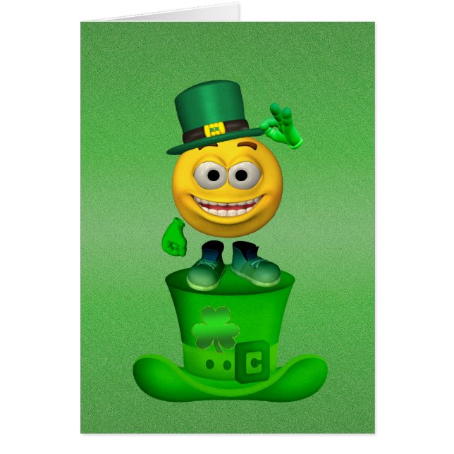 Tur av irländare hälsningskort (Framsidan)