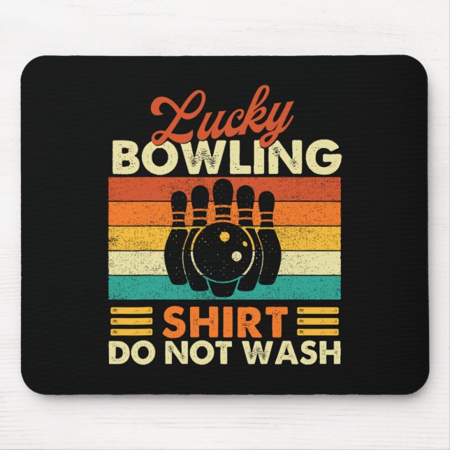 Tur Bowling Tröja Tvätta Inte - Bowler Bowling  Musmatta (Framsidan)