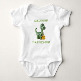 Tur Din St Patricks Dag Dinosaur Kostym T Shirt