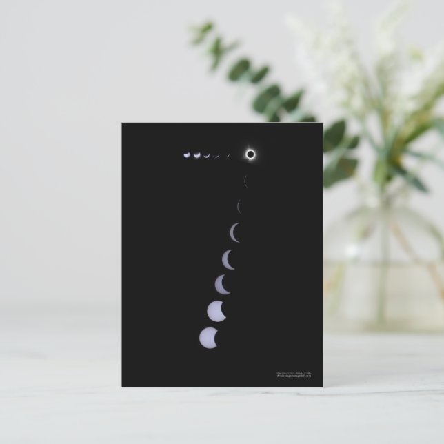 Tur Eclipse Vykort (Stående Fram)