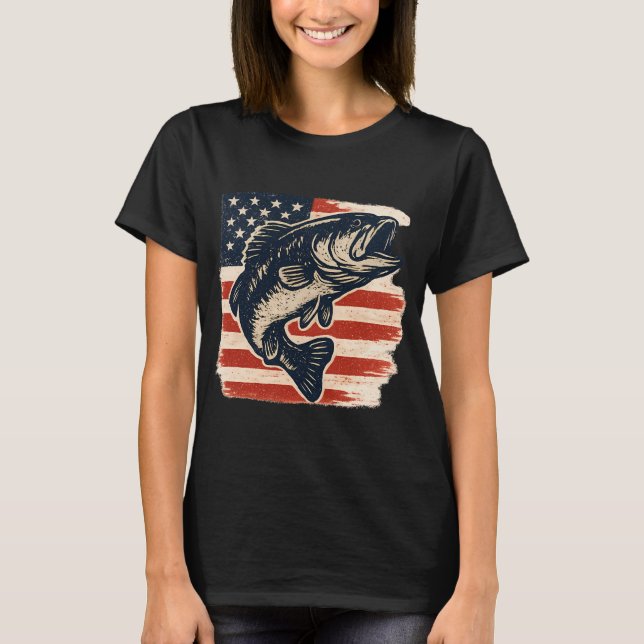 Tur Fishing Fiskare Roligt Fiske T Shirt (Framsida)