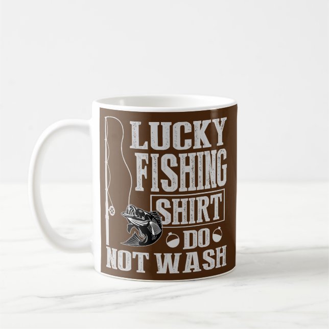 Tur fiske Tvätta inte  Kaffemugg (Vänster)