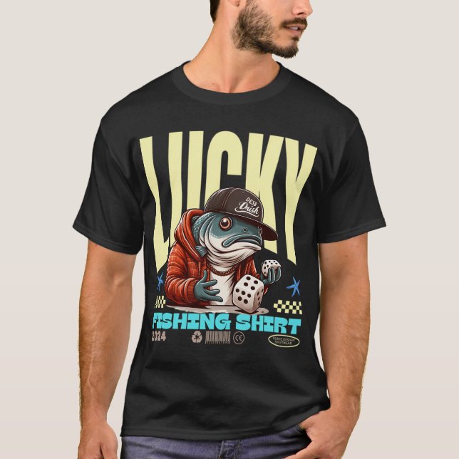 Tur fisketräja t shirt (Framsida)