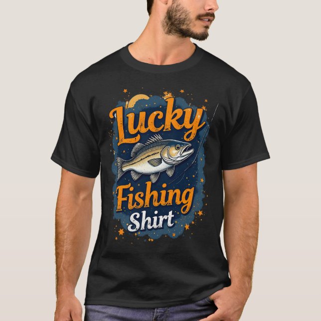Tur fisketräja t shirt (Framsida)