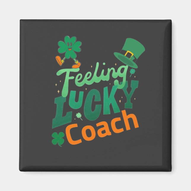 Tur för irländskt saint patrick's day magnet (Framsidan)