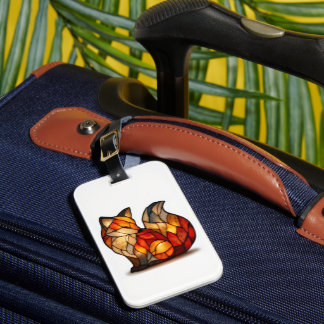 Tur Fox Charm Resväskamärke Bagagebricka