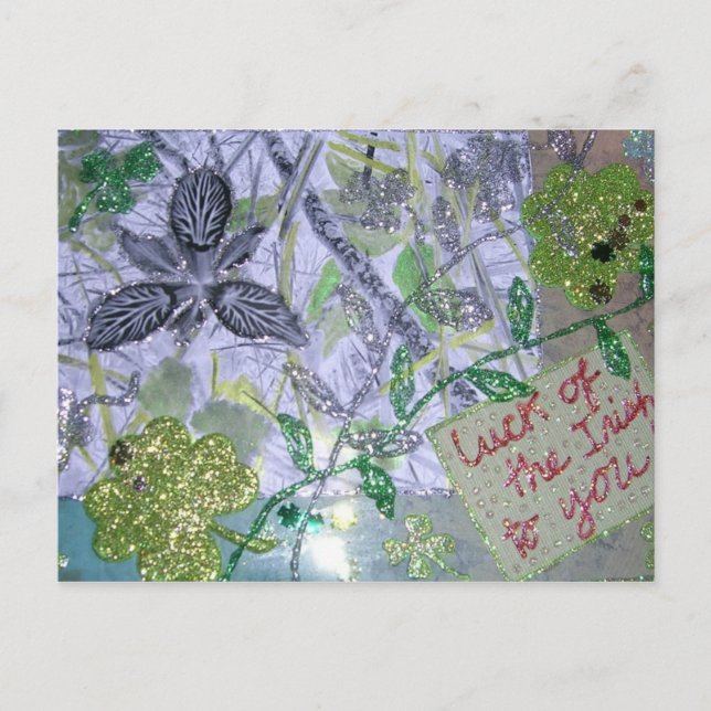 Tur från irländarna till er vykort (Framsida)