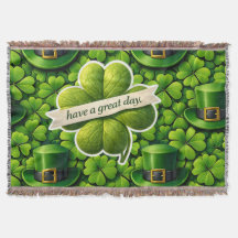 Tur fyrlövare St. Patricks dag Patrick