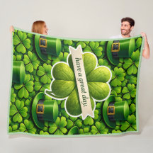 Tur fyrlövare St. Patricks dag Patrick