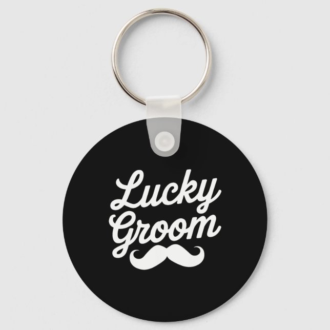 Tur Groom St. Patrick's Day För Par Make  Nyckelring (Framsida)