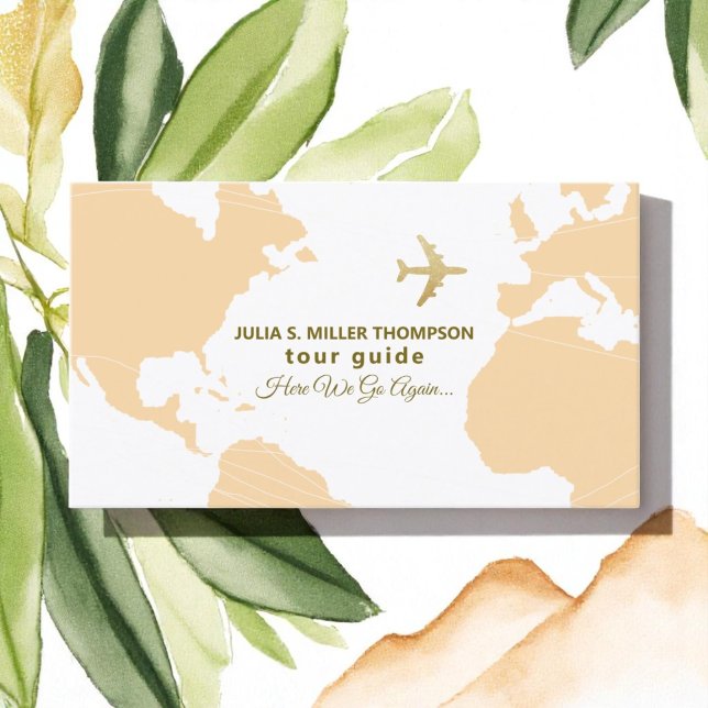 Tur Guide Visitkort (Skapare uppladdad)