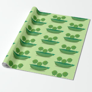 Tur-hoppande ärtor i illustration av tecknad av po presentpapper