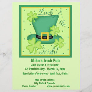 Tur i Anpassningsbarna Irish Business Promotion Reklamblad