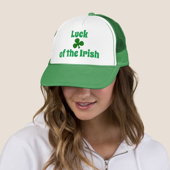 Tur i den irländska och lucky klöver Shamrock Keps (In Situ)