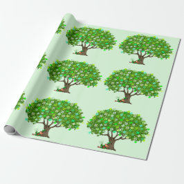 Tur i den irländska Pappra för inkapsling Presentpapper