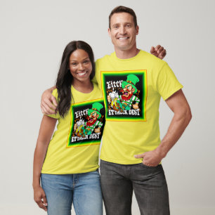 Tur i den irländska St patricks day. Köp nu T Shirt