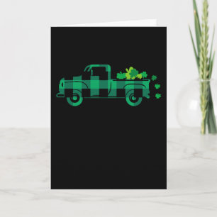 TUR i den IRLÄNDSKA St patricks day Pickupa LASTB Kort