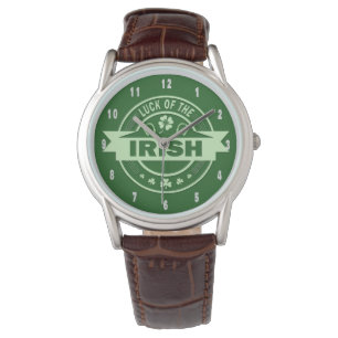 Tur i det irländska St patrick's day Armbandsur