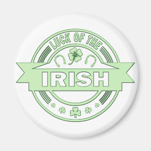 Tur i det irländska St patrick's day Magnet