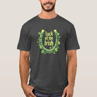 Tur i Irish Horseshoe Design T Shirt