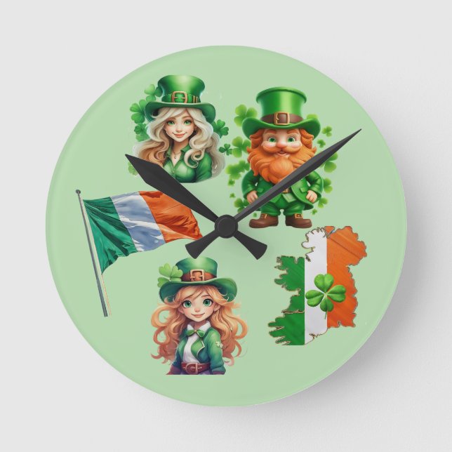 Tur i IRISH Rund Klocka (Framsida)