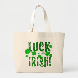 Tur i Irish Stars Shamrocks Tote Jumbo Tygkasse