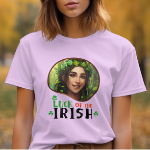 Tur i Irland - Shimering Shamrock T Shirt