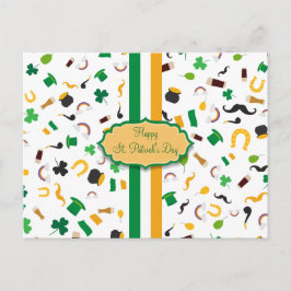 Tur i irländarnas - St. Patrick's day irish Items Vykort