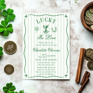 Tur i Kärlek Bröllopsfest St. Patrick's Day Inbjudningar
