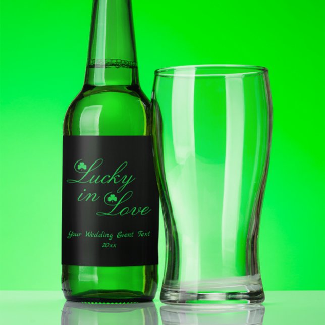 Tur i Kärlek Ölflaska Etikett (Skapare uppladdad)