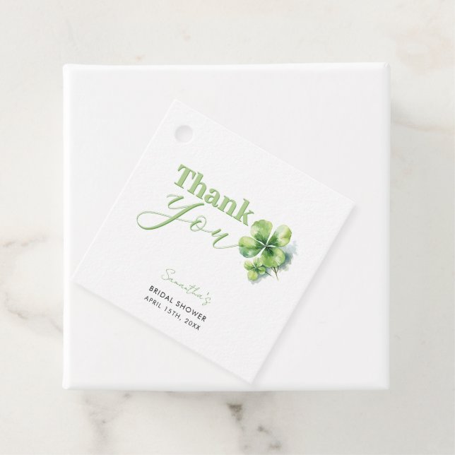 Tur i kärlek St Patricks Bröllopsfest  Gåvor Etiketter (På plats)