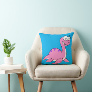 Tur illustration av Loch Ness Monster. Kudde
