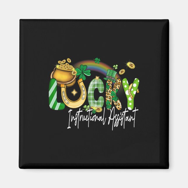 Tur Instruktionell Ögonblicklig St Patricks Day Sh Magnet (Framsidan)