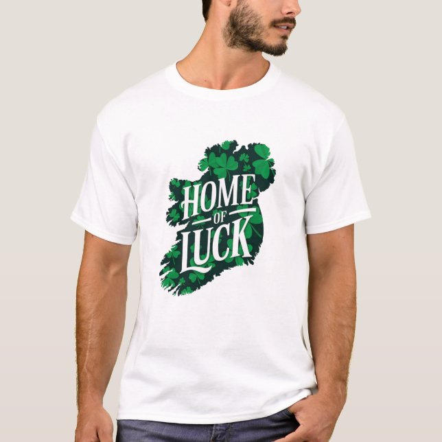 Tur Irlands hem T Shirt (Framsida)