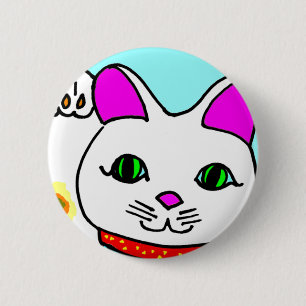 Tur katt Maneki Neko Kitty Knapp