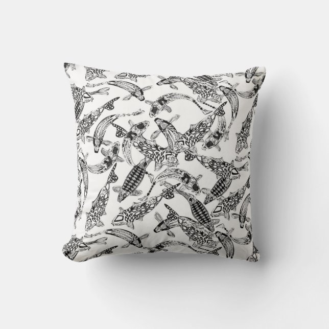 tur koi mono kudde (Framsida)