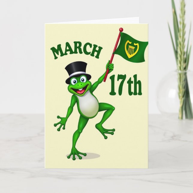 Tur Kort För Lucky Leap 17 Mars (Framsida)