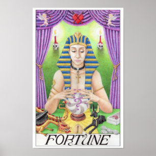 Tur kort för ödet poster