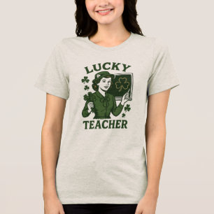 Tur lärare – Vintage St. Patrick's Day Retro De T Shirt