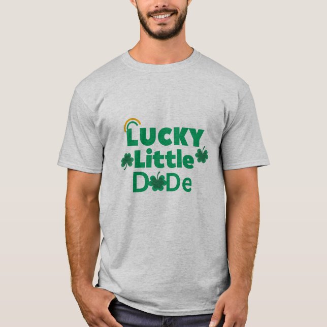 Tur liten kille, kul patrondag t shirt (Framsida)
