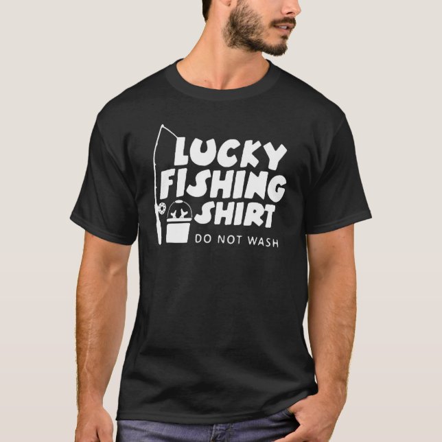 Tur Lycka Fiske  Tvätta Inte 2 T Shirt (Framsida)