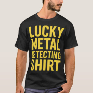 Tur Lycklig Metalldetektering Skjorta Äventyr T Shirt