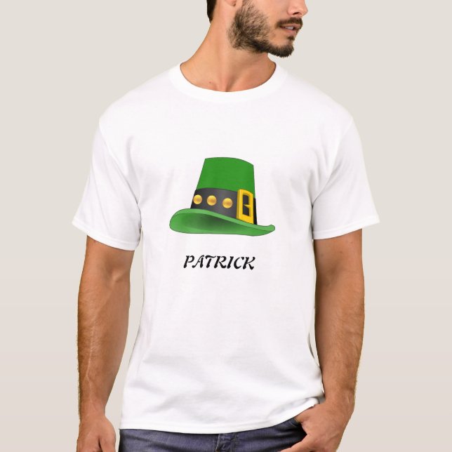 Tur Lycko Magi Grön Hatt T-Shirt (Framsida)