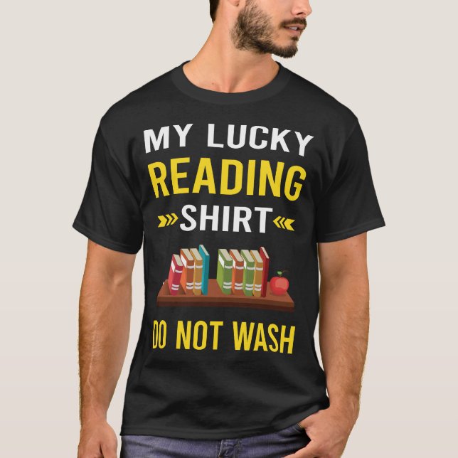 Tur Lysshölja Läsbok Böcker T Shirt (Framsida)