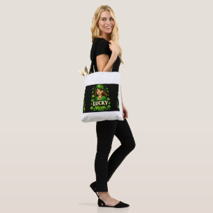 Tur mamma – St. Patrick's Day-klöverdesign Tygkasse