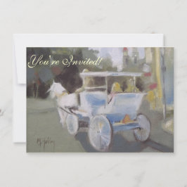 Tur med häst och vagn sightseeing inbjudningar