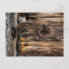 Tür mit Schloss Vykort