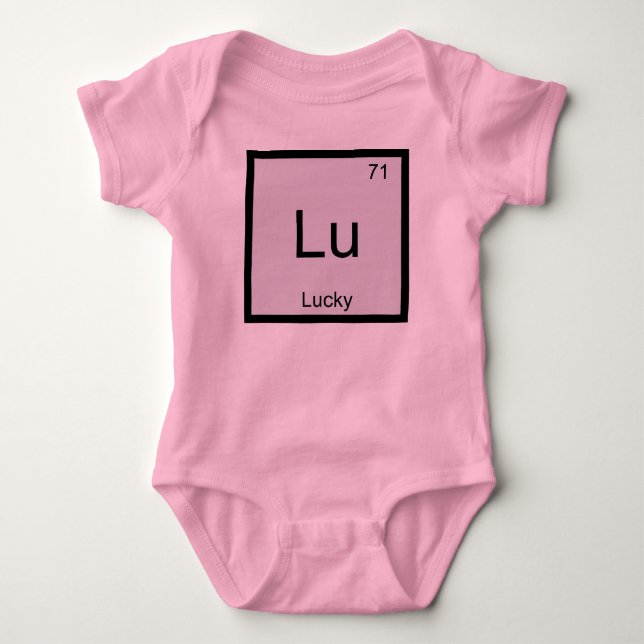 Tur Namn Kemi Element Periodiska Systemet T-shirt (Framsida)